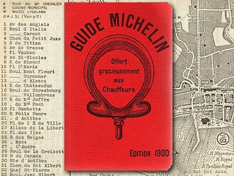 Early example of content marketing from Michelin Tires.
