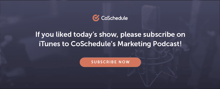 Subscribe to the Actionable Marketing Podcast