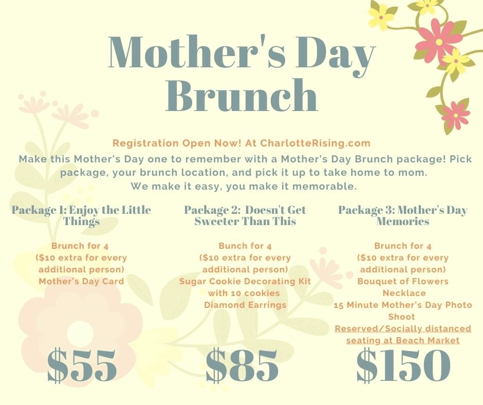 Mother's day brunch advertisement from CharlotteRising