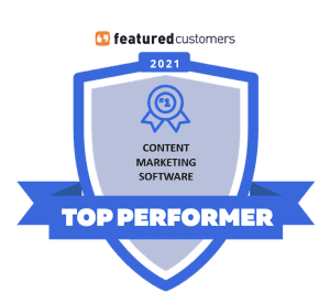 CoSchedule award for content marketing software