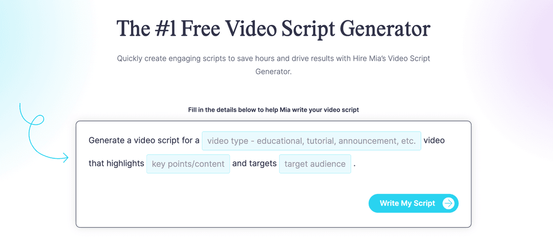 How to Write a Video Script That Will Make $100,000,000