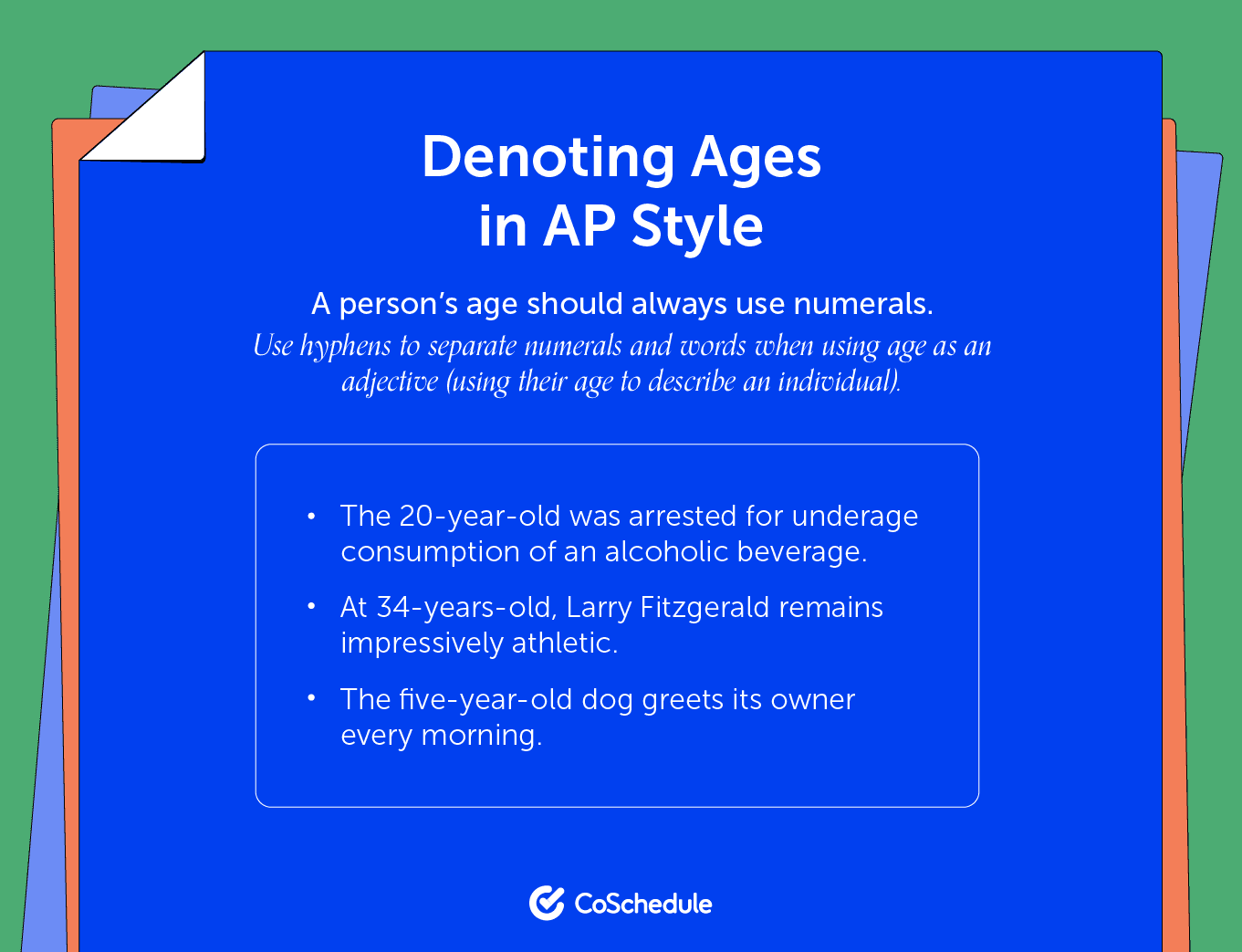 Denoting ages in AP style