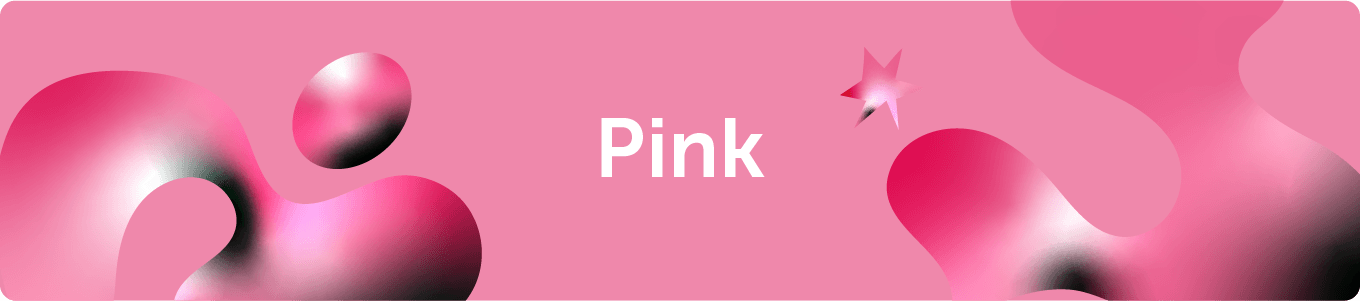color pink graphic
