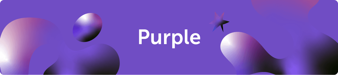 Color purple graphic