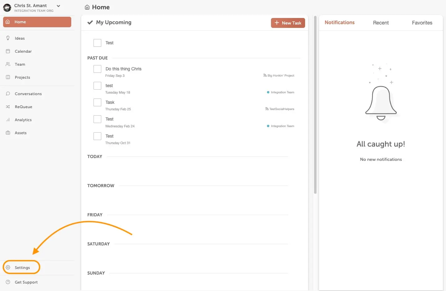 Manage Calendar Configuration Settings CoSchedule Support