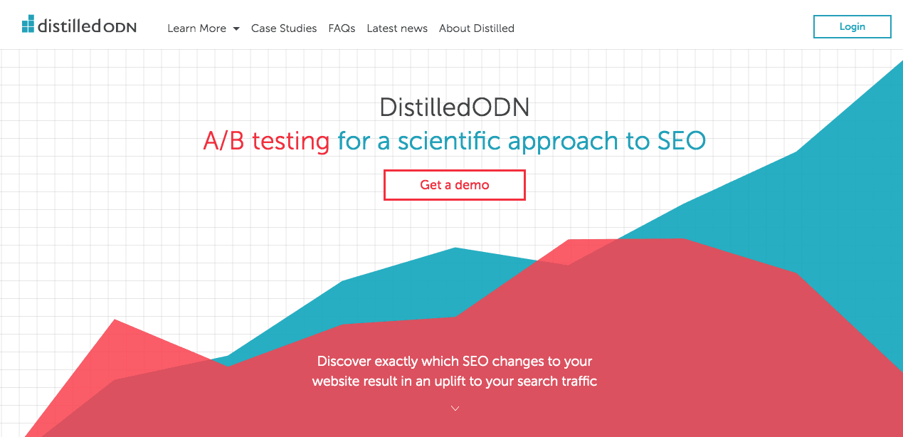Distilled ODN website homepage