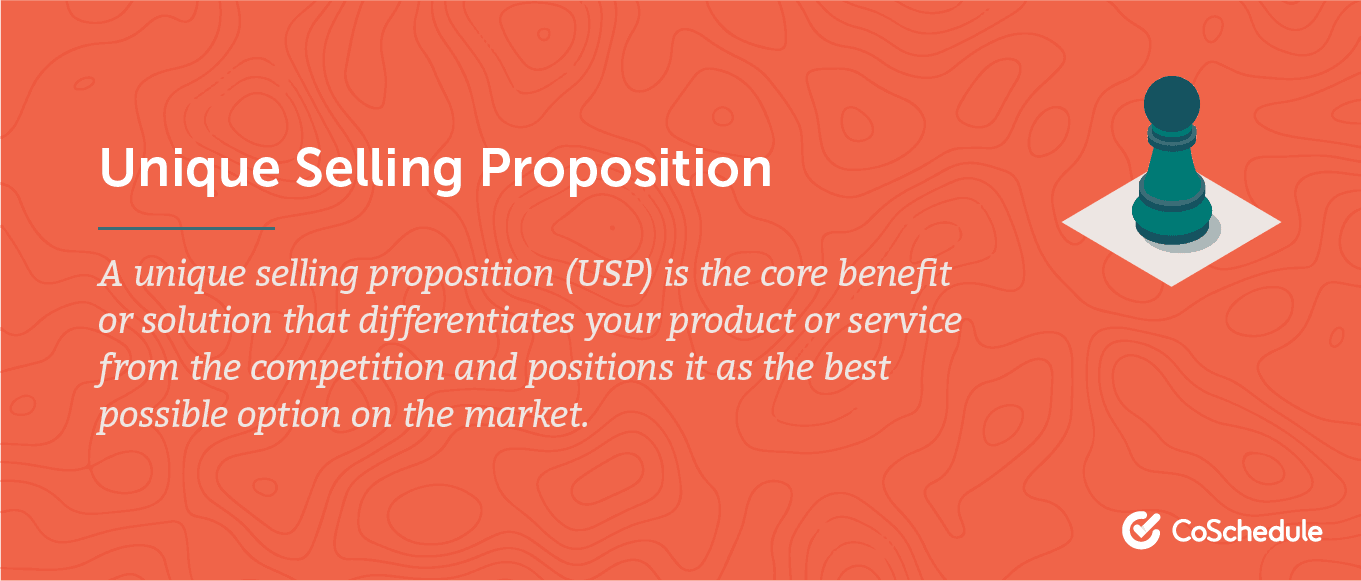Definition of the unique selling proposition