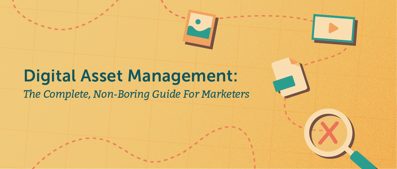 Digital asset management guide for marketers header.