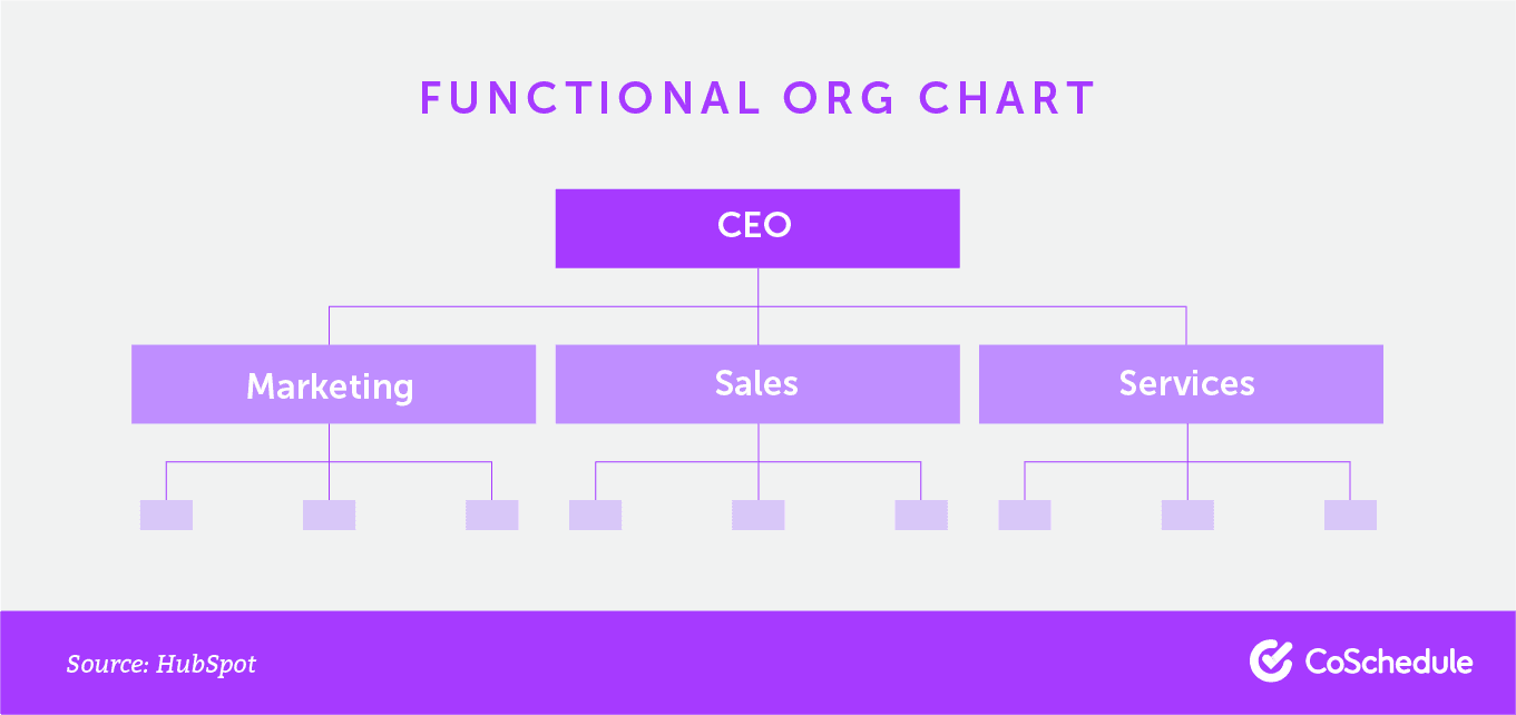 Functional org chart