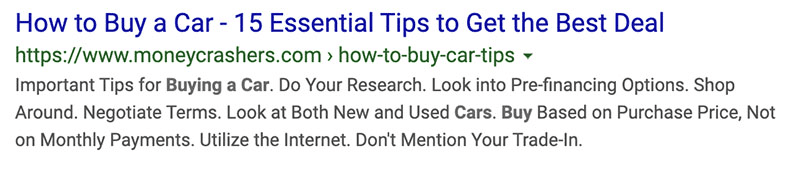 How to buy a car title tag
