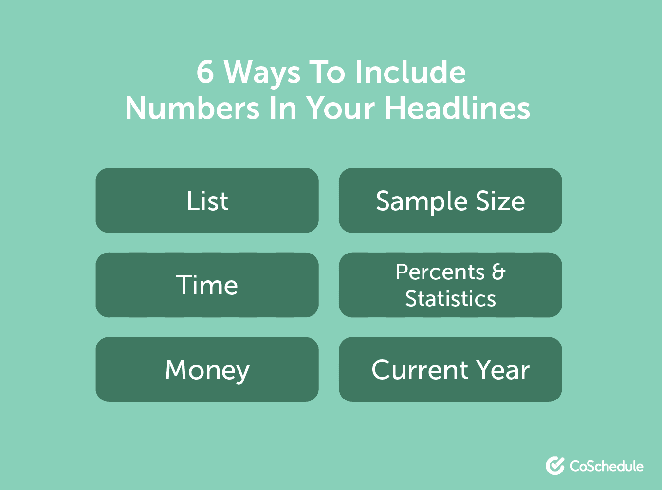 6 ways to include numbers in your headlines