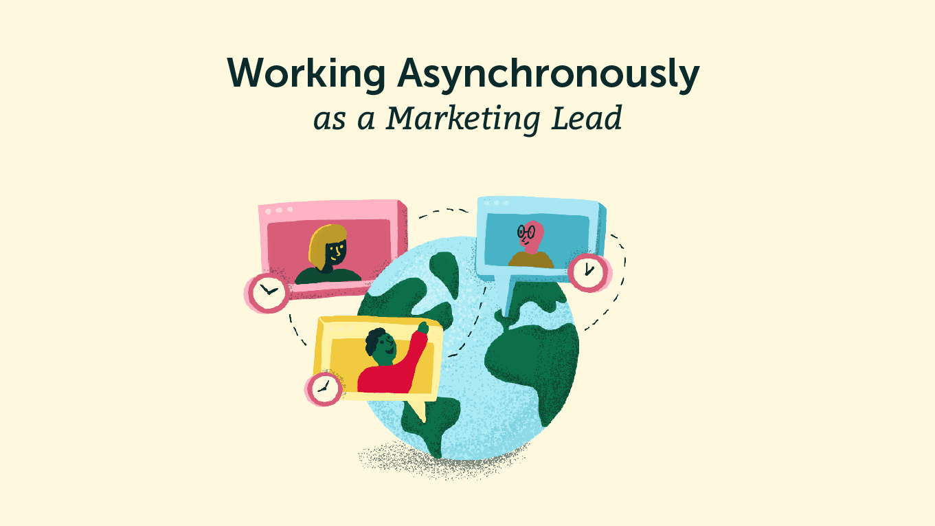 Being an asynchronous leader