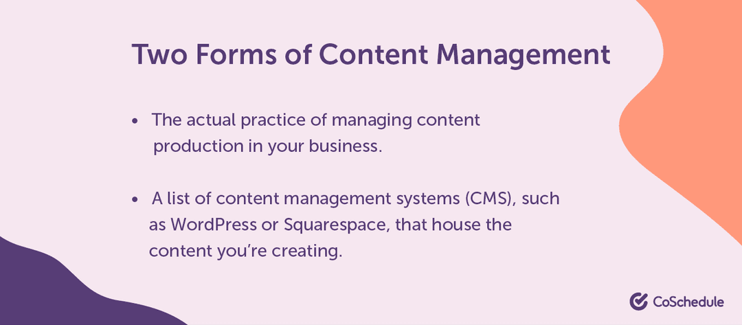 How to Master Your Content Management Process From Start to Finish