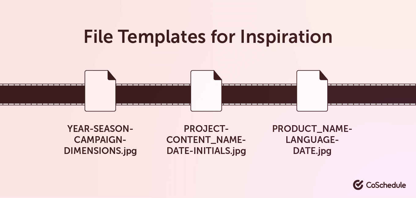 File templates for inspiration