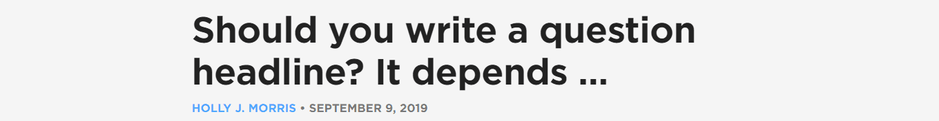 8 Types of Headlines You Should Know