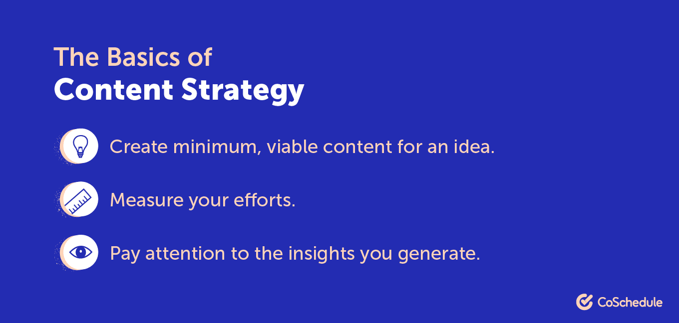 Content strategy basics