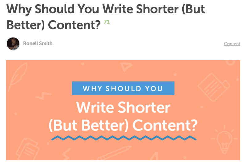 CoSchedule content question headline