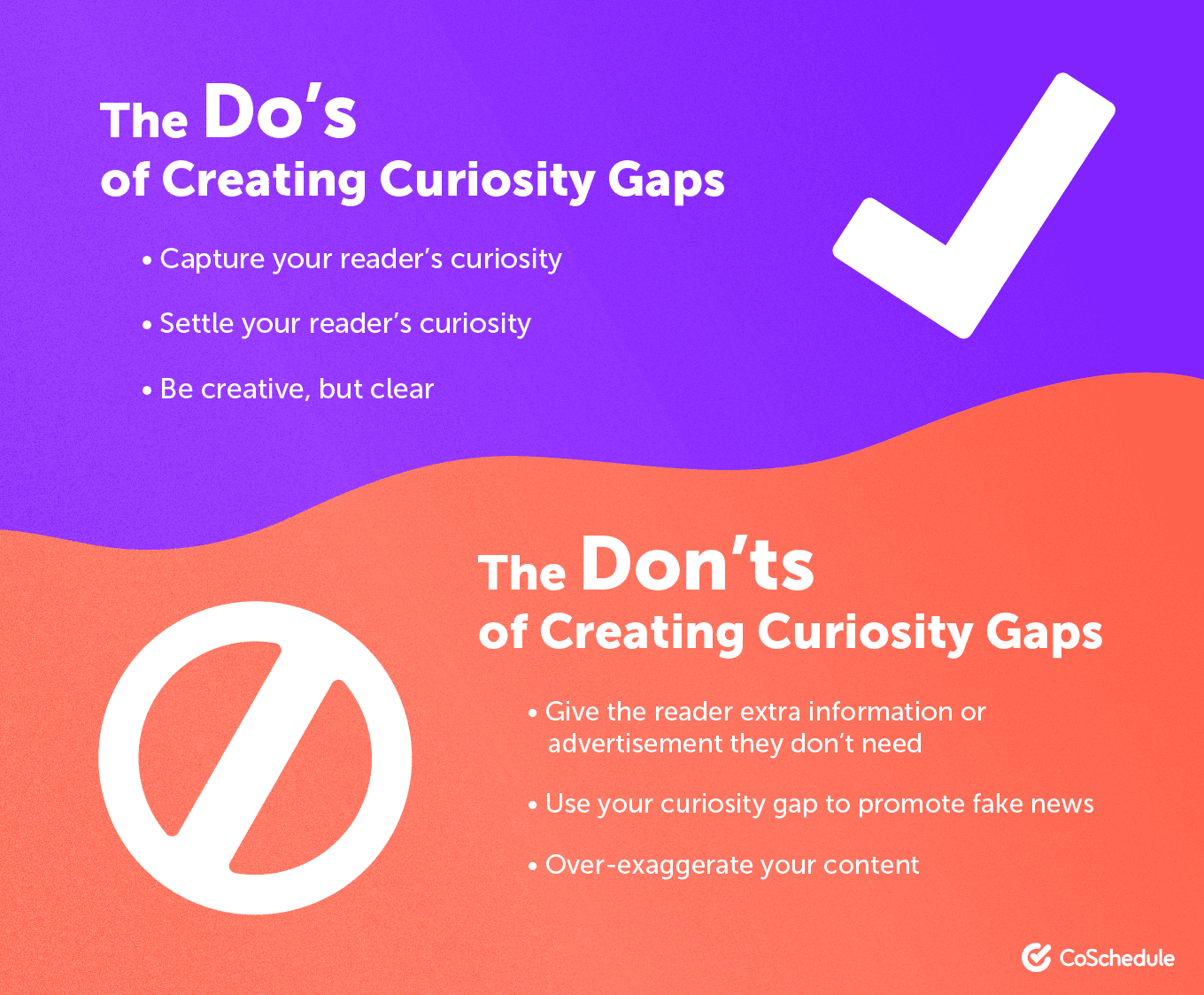 Curiosity Gaps Dos and Don'ts