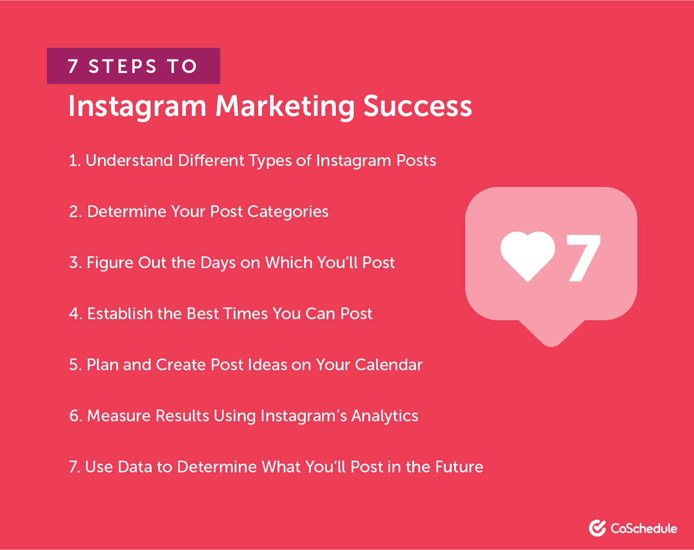 Instagram 7 success steps