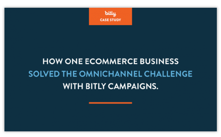 Bitly case study title example.