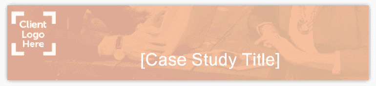 Case study title template