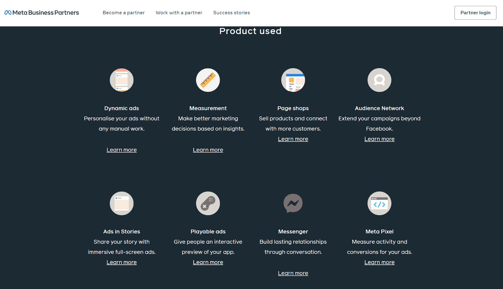 Meta Business partners case study example