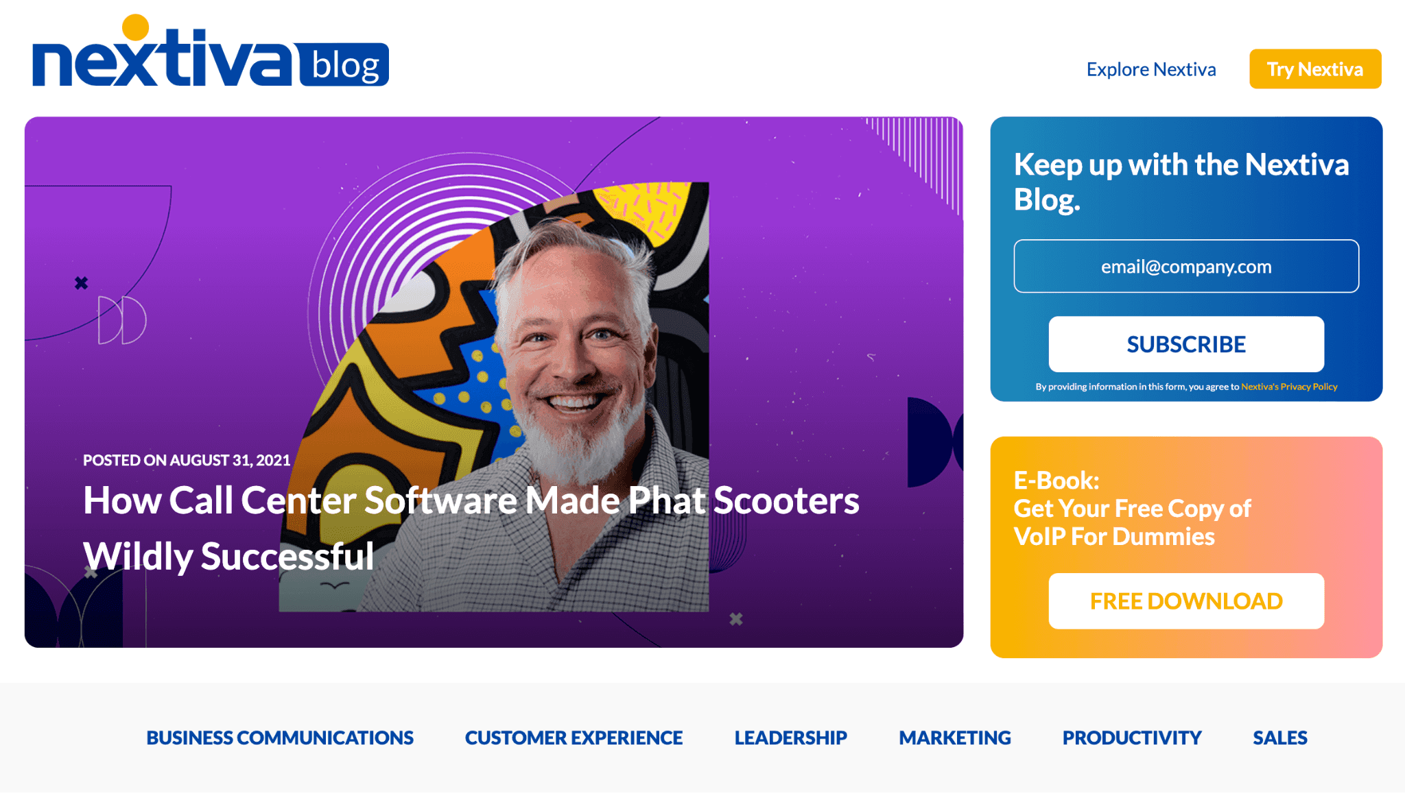 Nextiva business blog