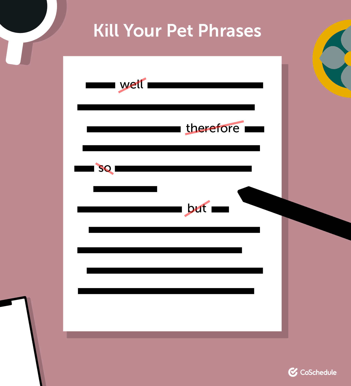 Kill your pet phrases