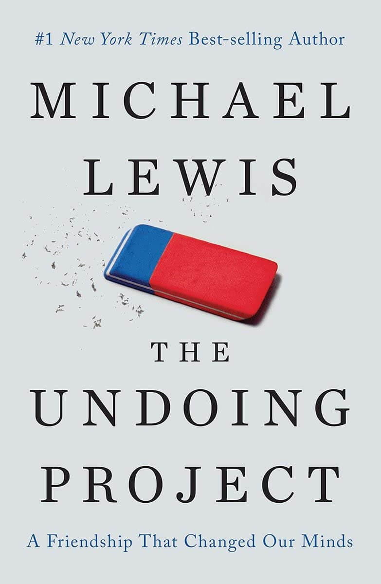 book cover of Michael Lewis's "The Undoing Project"