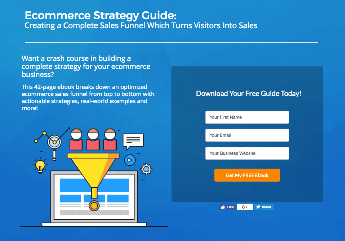 Create gated content to earn email signups