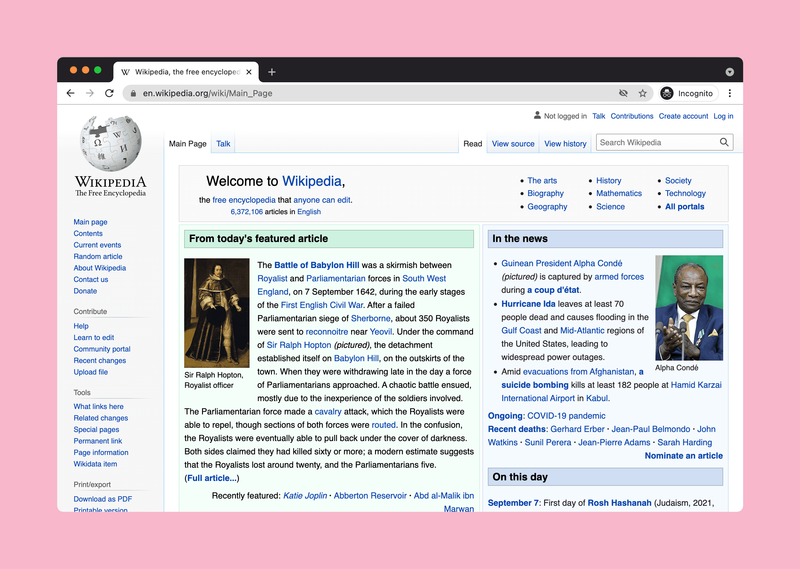 Wikipedia has over 6 million articles on English