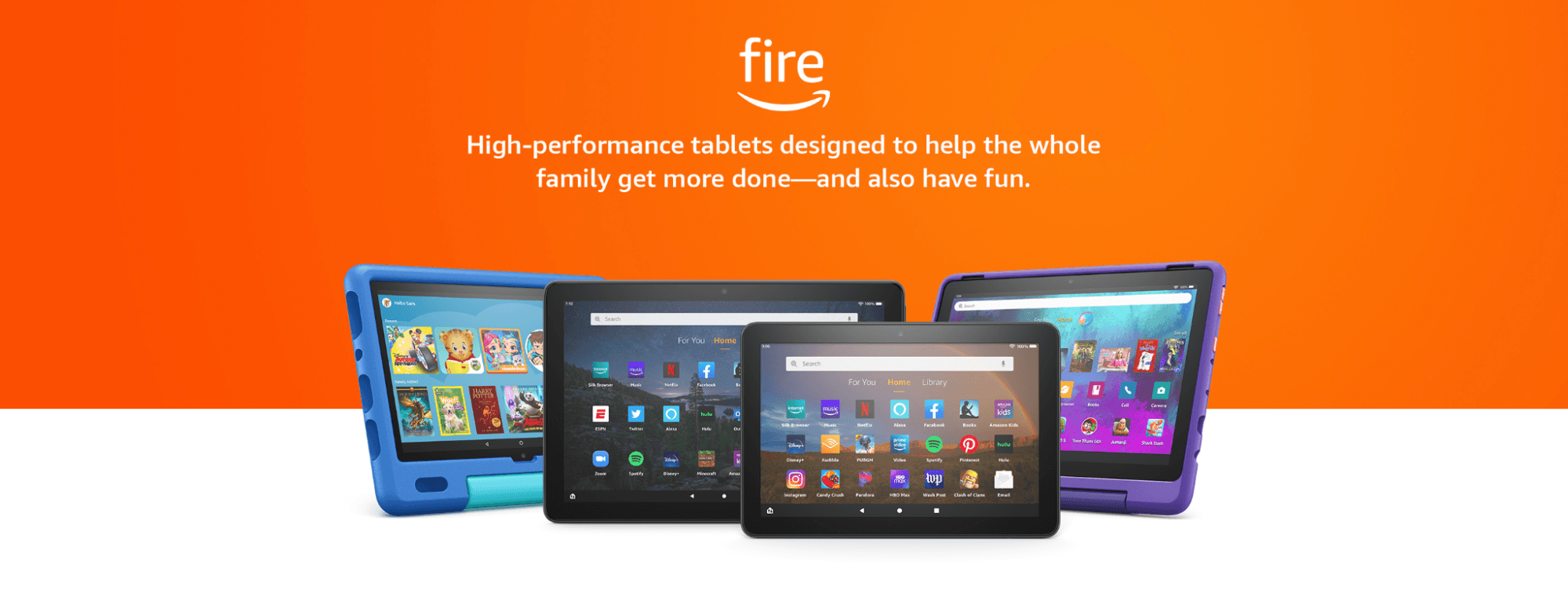 Amazon Fire advertisement