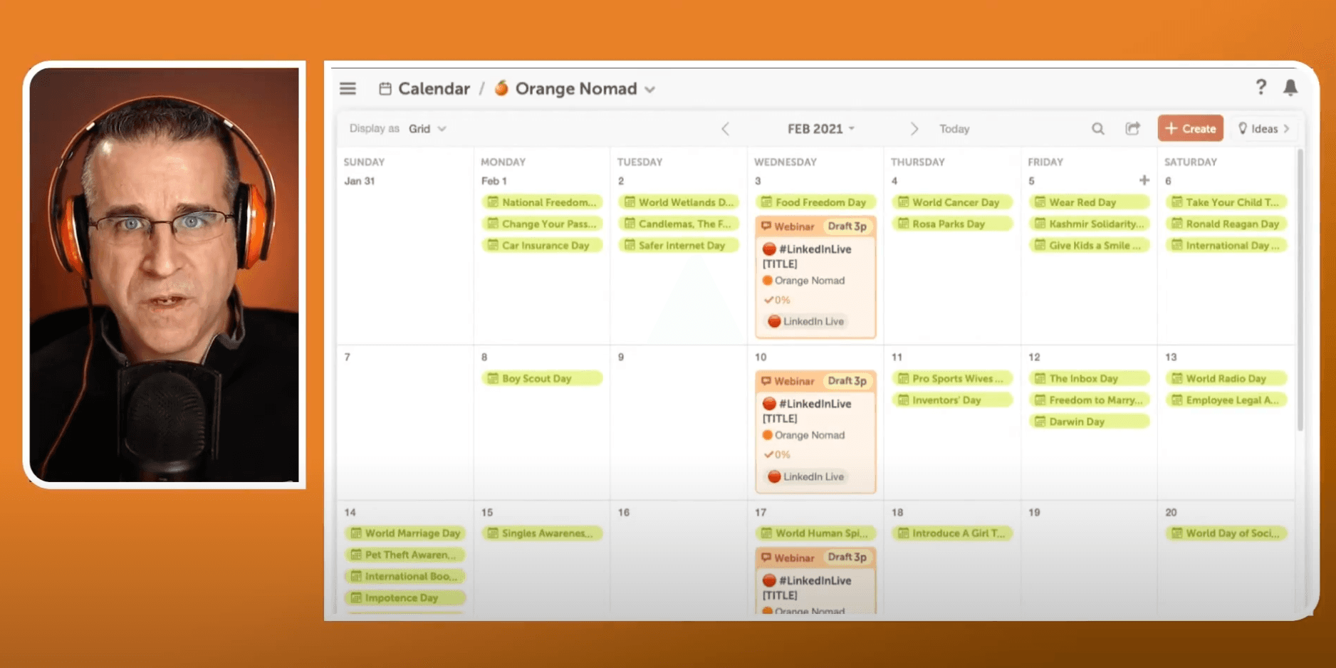 Orange Nomad explains how easy it is to use CoSchedule to manage multiple businesses