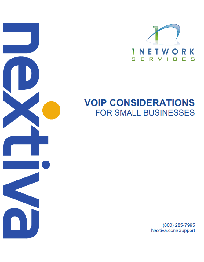 An example of a Business Benefits white paper from Nextiva.
