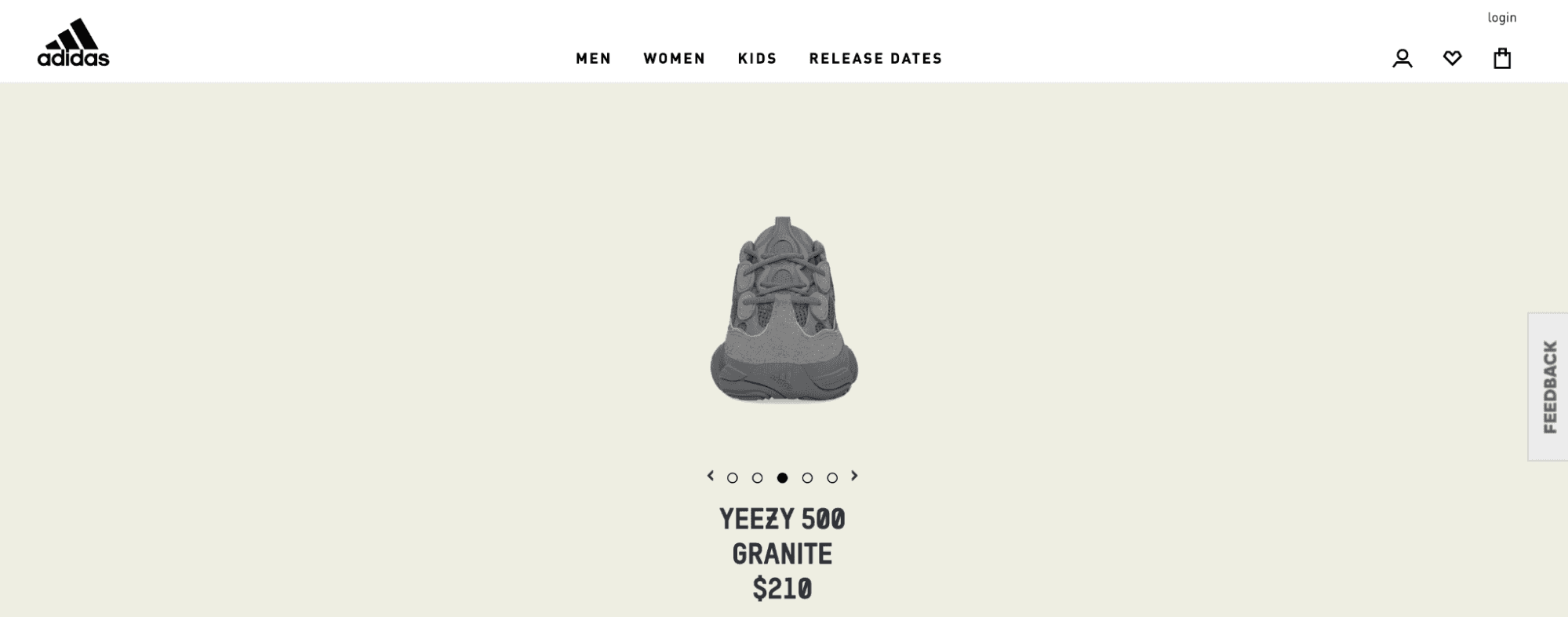 Yeezy and Adidas collaboration.