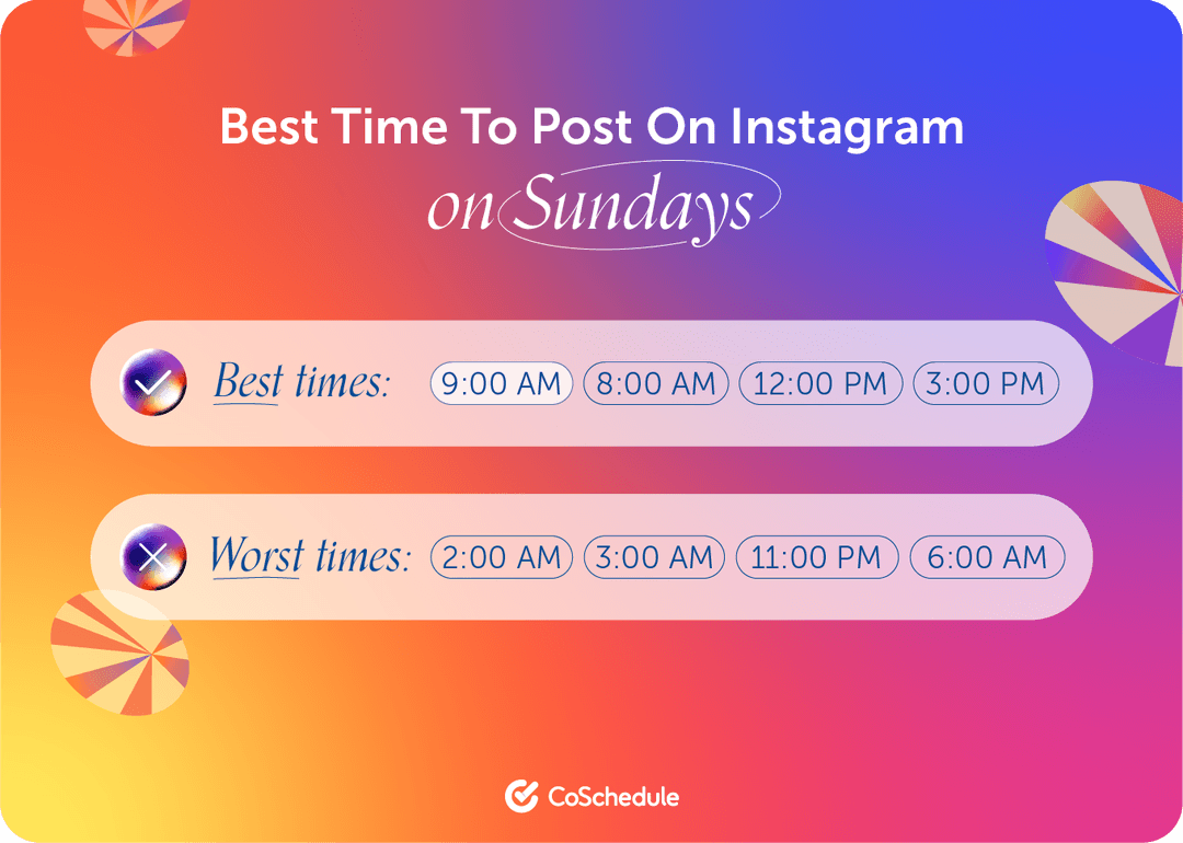 When To Post On Instagram On A Sunday