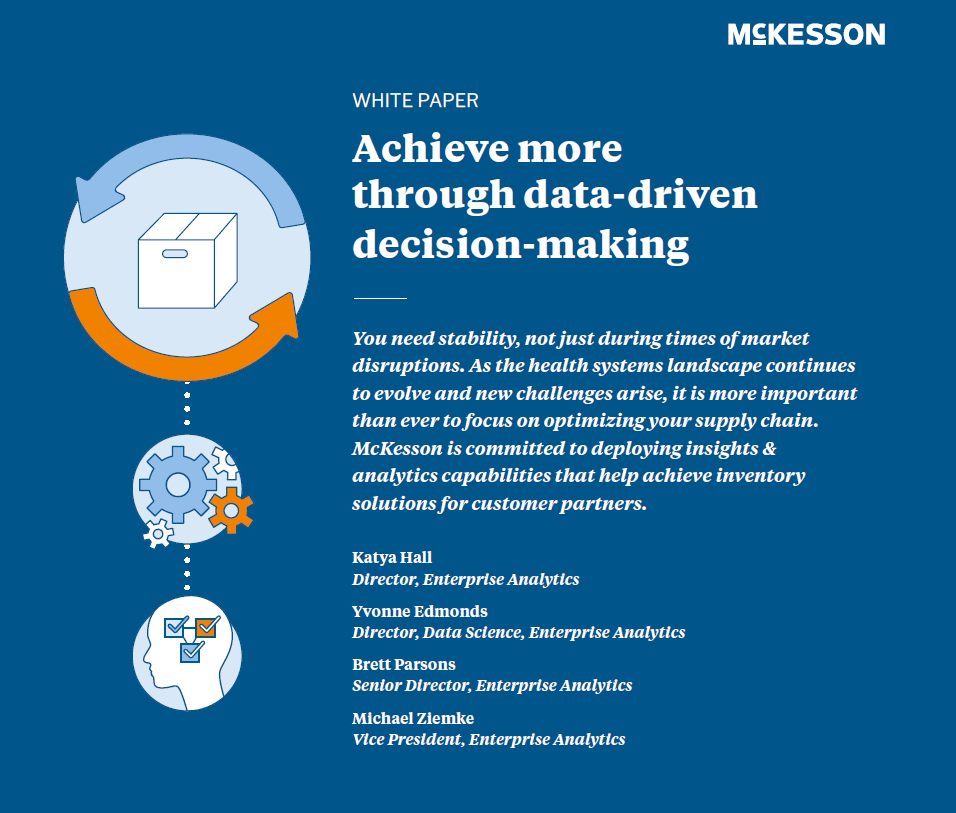 Cover page of a McKesson white paper