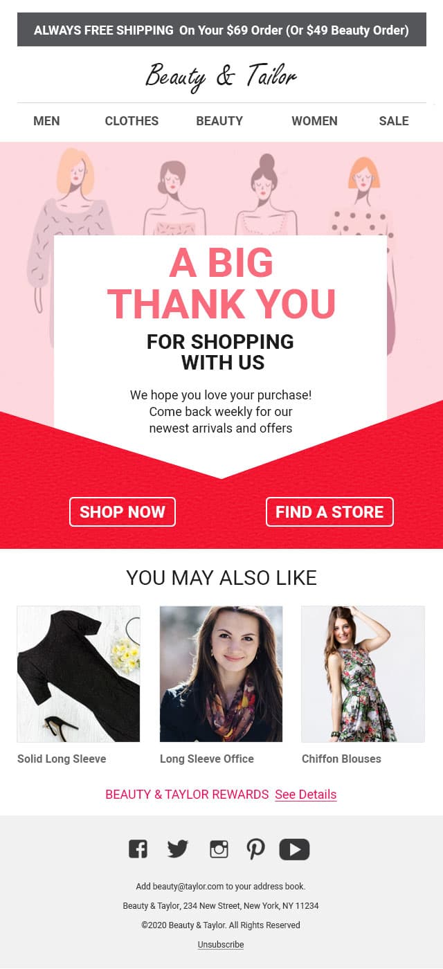 10 Ecommerce Email Templates that Turn Subscribers into Sales - Wishpond  Blog