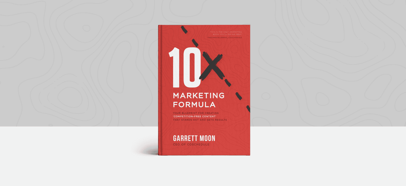 10x Marketing Formula by Garrett Moon Book cover