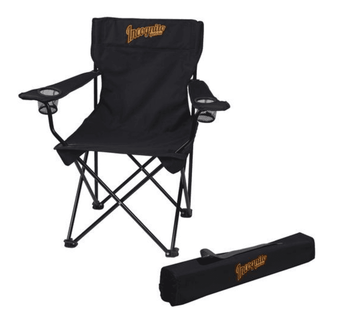 Use a branded outdoor folding chair as a gift