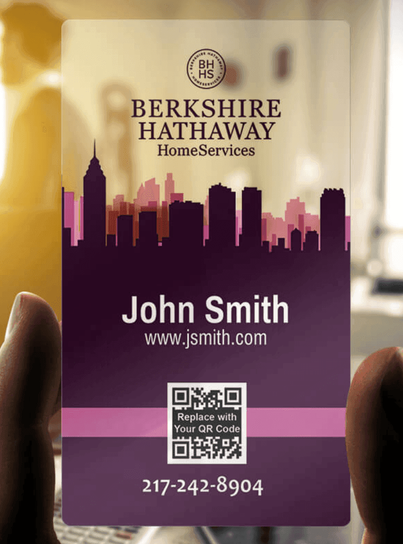 Berkshire Hathaway business card
