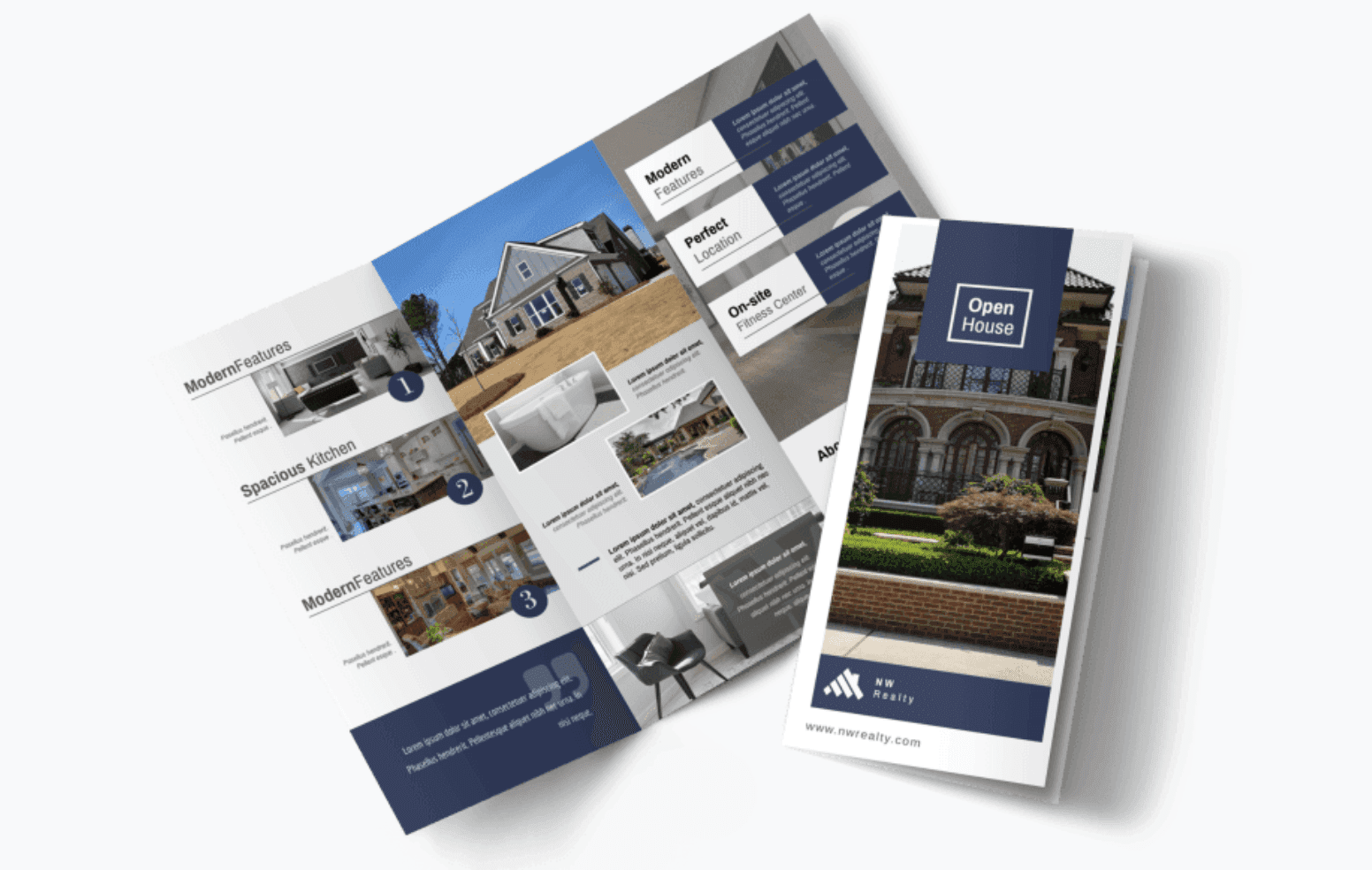 Real estate brochure example