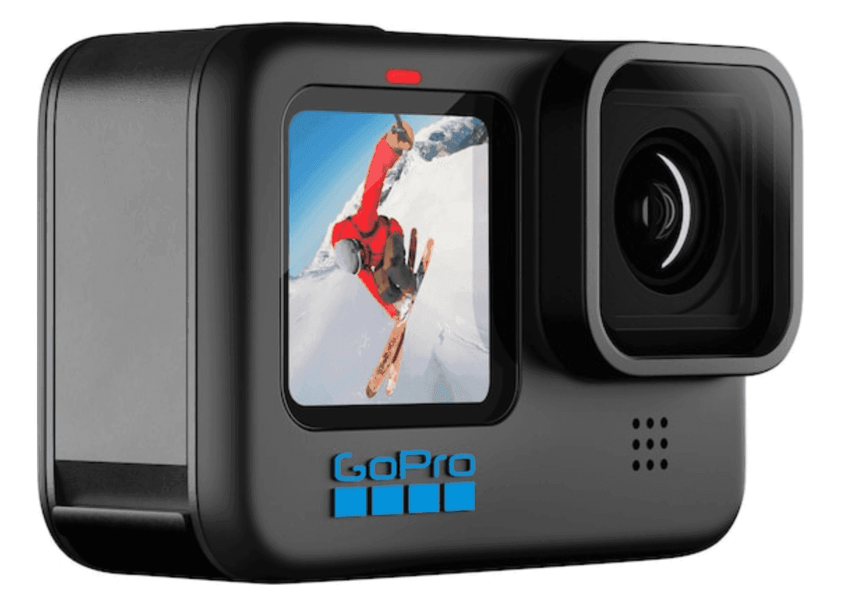 GoPro cameras are designed to be portable for the user to enjoy on the go
