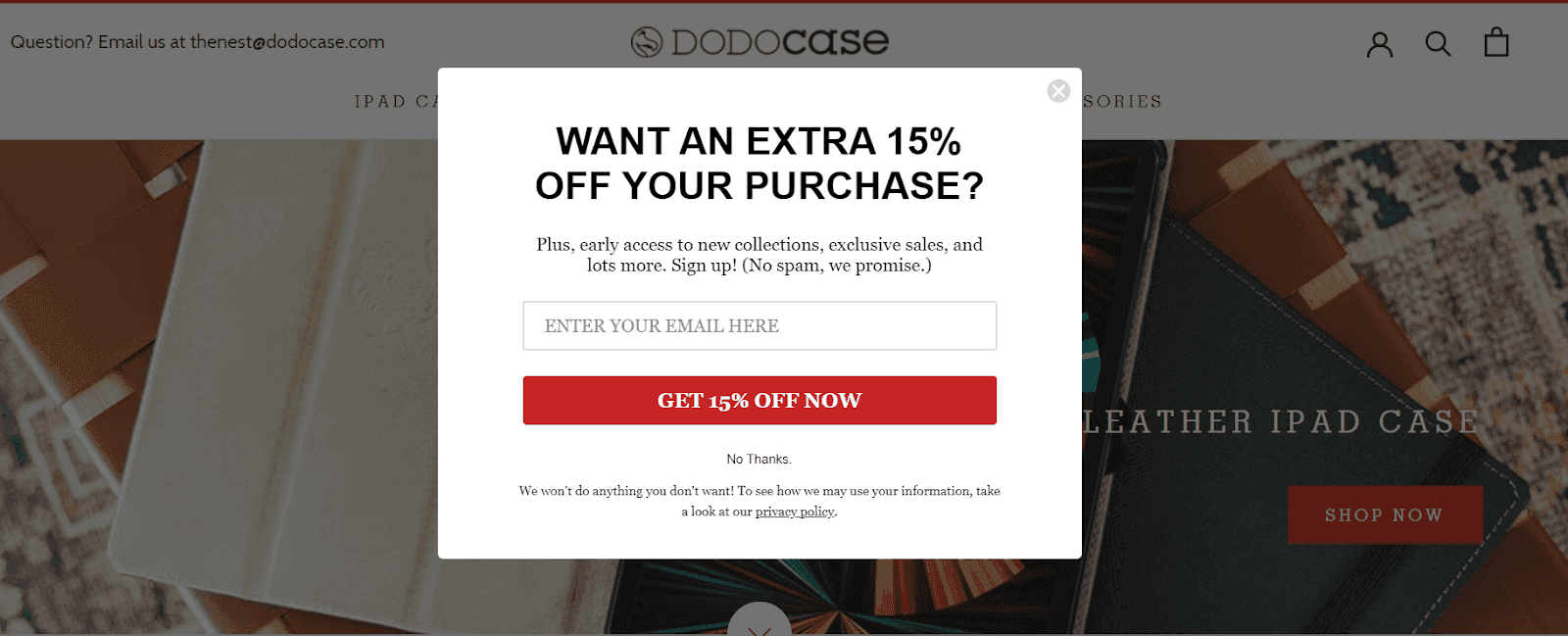 Discount strategy to drive sales from customers