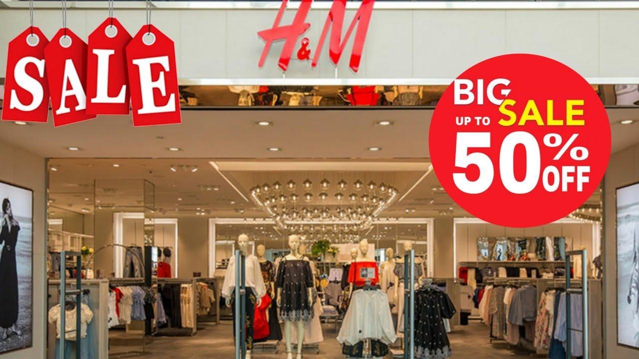 H&M final summer sale advertisement