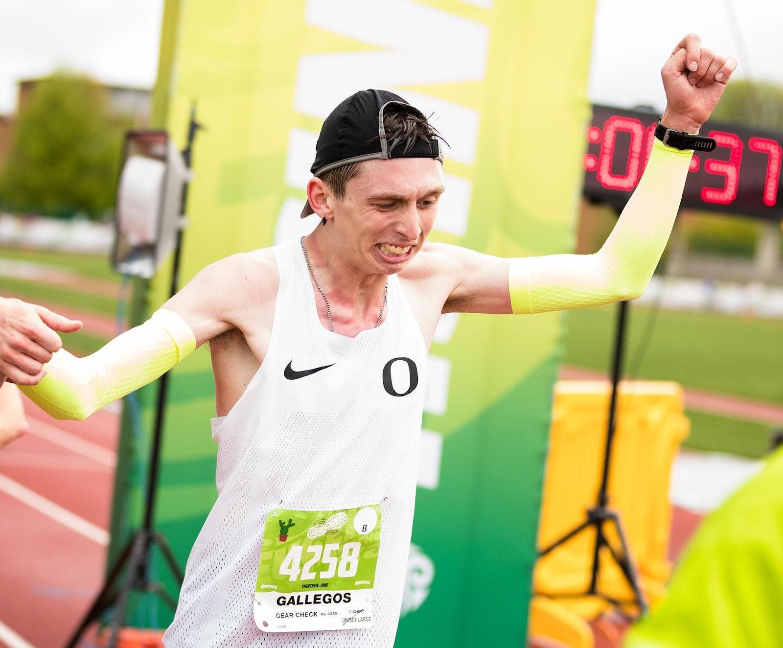 Nike signed Justin Gallegos, the first professional athlete with cerebral palsy.