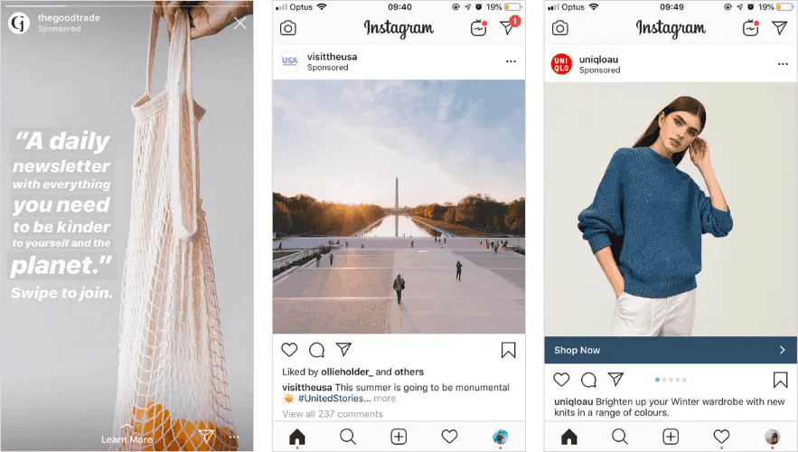 Instagram examples and inspiration