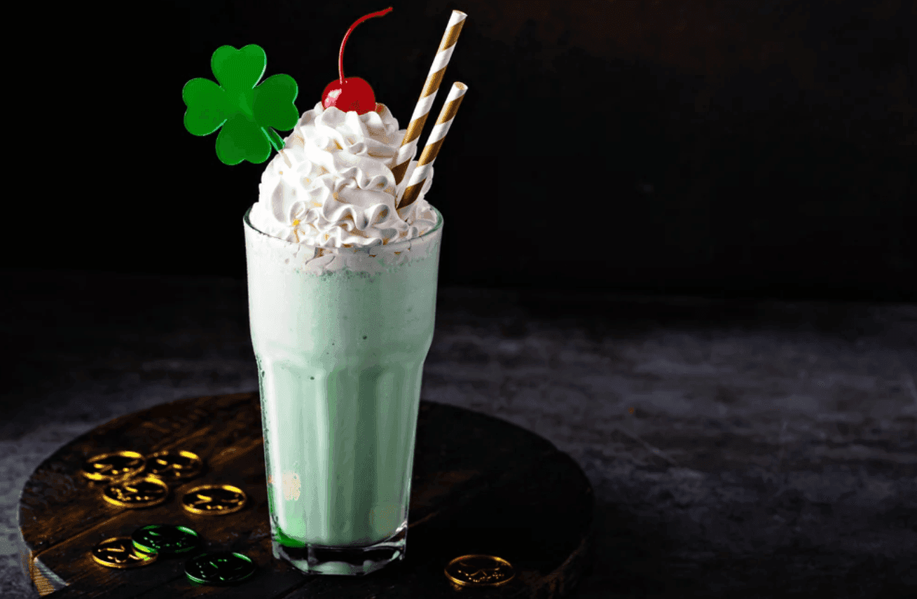 McDonald's shamrock shake advertisement 