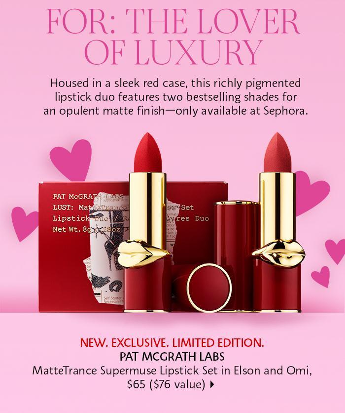 Sephora for the lover of luxury collection