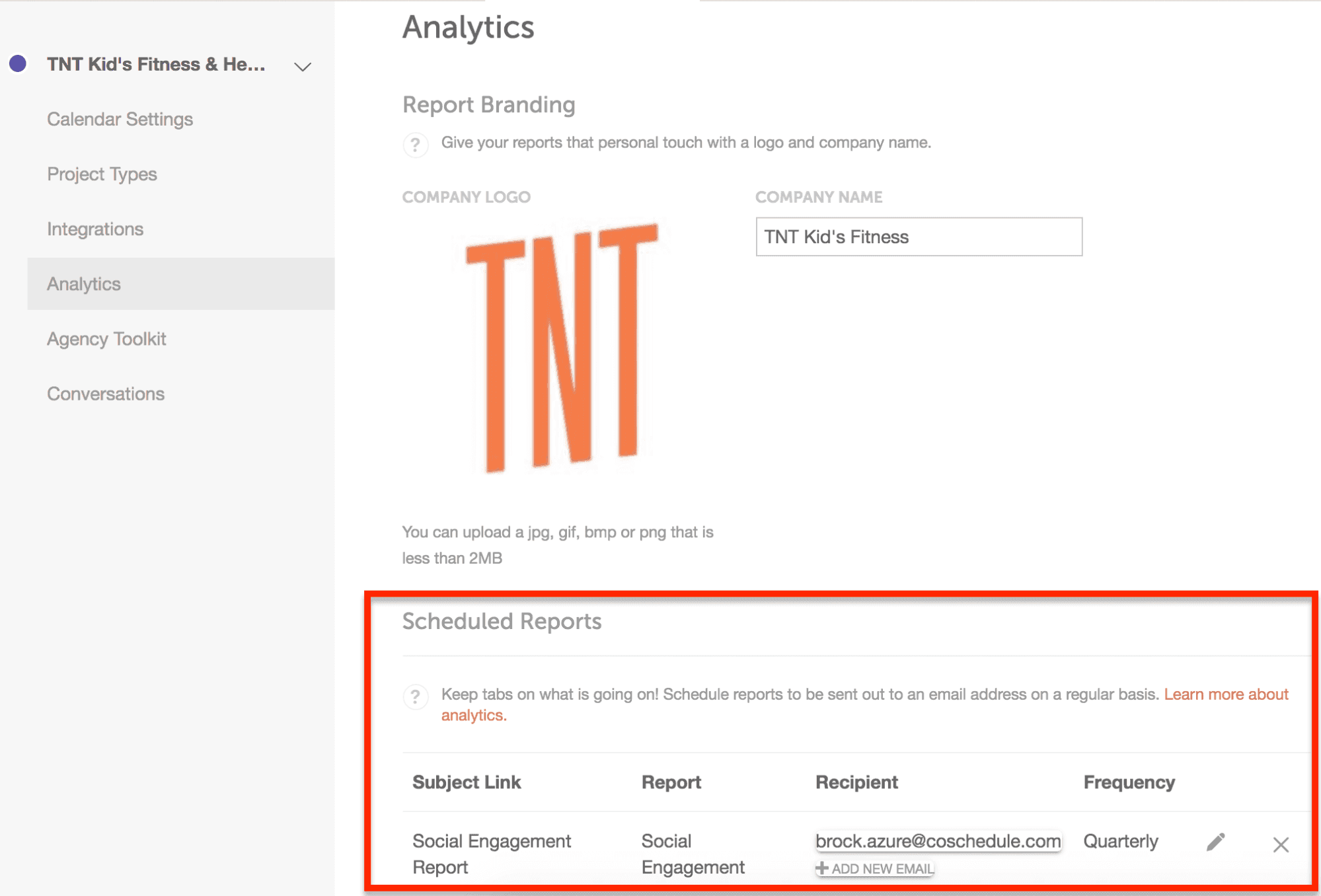 See how to manage scheduled exports.